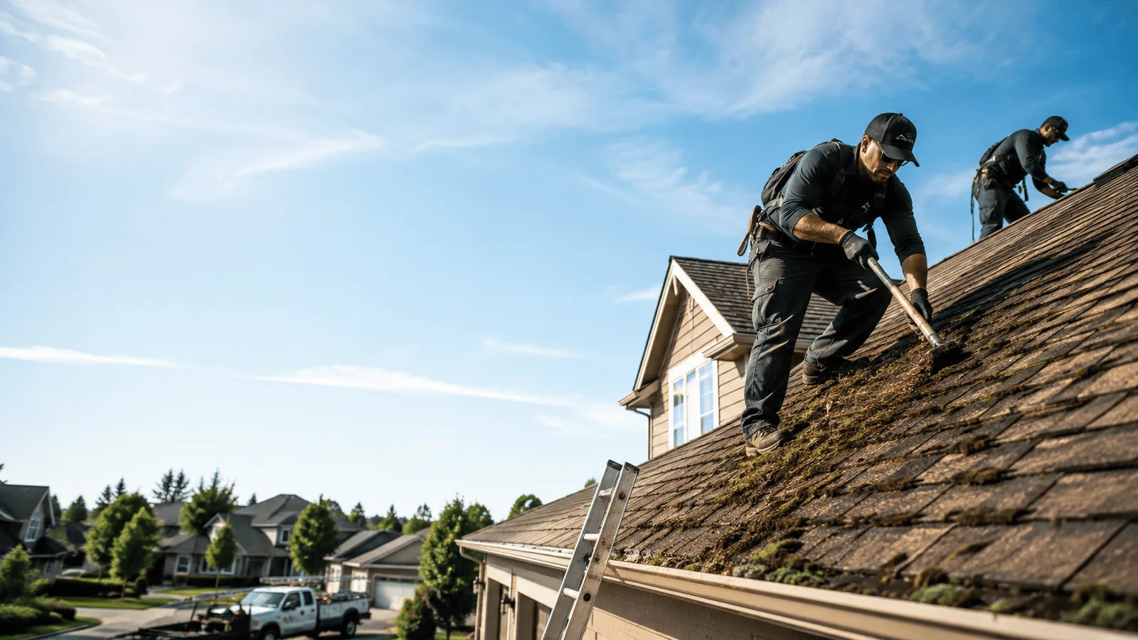 Roof Moss Removal in Crawfordsville, OR near me